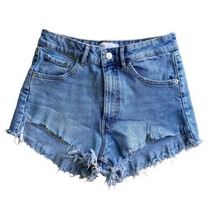 Zara Denim Shorts Jeans Cut-off women’s size 4